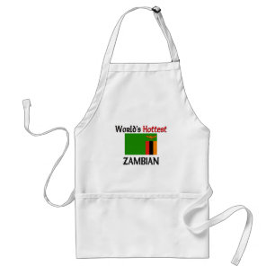 De snelste Zambiaan ter wereld Standaard Schort
