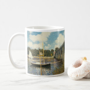 De snelwegbrug bij Argenteuil van Claude Monet Koffiemok
