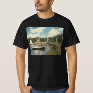 De snelwegbrug bij Argenteuil van Claude Monet T-shirt