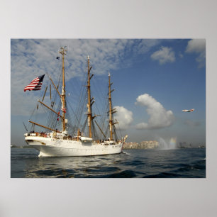 De Snijder Eagle van de Kustwacht in Miami Poster