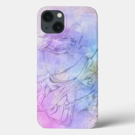 De Snijder (mistig paarse & roze) Case-Mate iPhone Case (Achterkant)
