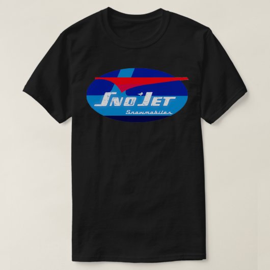 De Sno Jet Snowmobile T-shirt (Design voorkant)