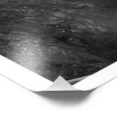 "De Snoqualmie-Herfsten" zwart-wit Foto Afdruk (Hoek)