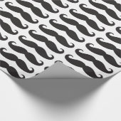 De snor cadeaupapier (Hoek)