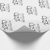 De snorren zijn Koel Cadeaupapier (Hoek)