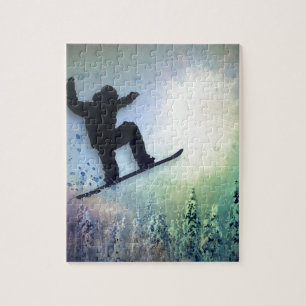 De Snowboarder: Lucht Legpuzzel