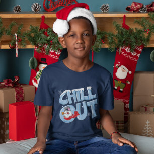 De Snowman™ bevuilen   Chill-out T-shirt