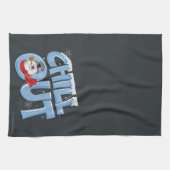 De Snowman™ bevuilen | Chill-out Theedoek (Horizontaal)