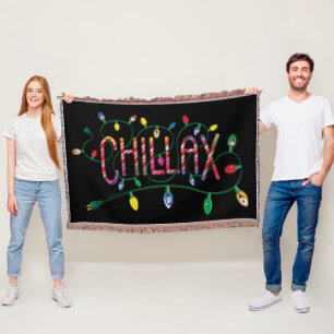 De Snowman™ bevuilen   "Chillax"-vakantielichten Deken