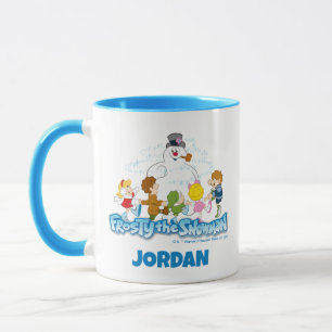 De Snowman™ bevuilen   Frosty & Children Pspelen Mok