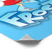 De Snowman™ bevuilen | Frosty & Children Pspelen Poster (Hoek)