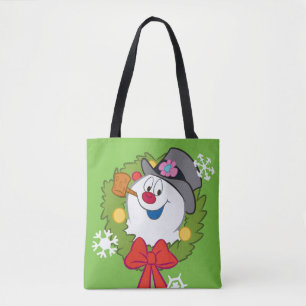 De Snowman™ bevuilen   Frosty Holiday Wreath Draagtas