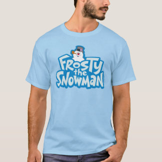 De Snowman™ bevuilen | Frosty Stapelde Logo T-shirt