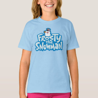 De Snowman™ bevuilen | Frosty Stapelde Logo T-shirt