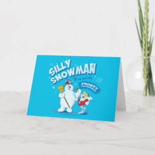 De Snowman™ bevuilen   "Gekke Snowman" Feestdagen Kaart