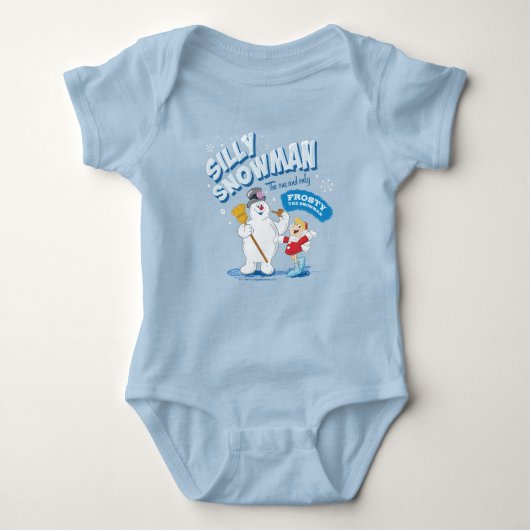 De Snowman™ bevuilen | "Gekke Snowman" Romper (Voorkant)