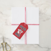 De Snowman™ bevuilen | Hug Me Cadeaulabel (Met Touw)