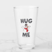 De Snowman™ bevuilen | Hug Me Glas (Voorkant)