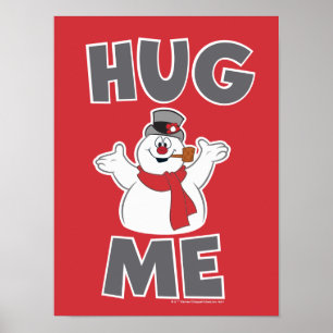 De Snowman™ bevuilen   Hug Me Poster