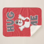 De Snowman™ bevuilen | Hug Me Sherpa Deken (Voorkant (horizontaal))