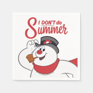 De Snowman™ bevuilen   Ik doe geen zomer Servet