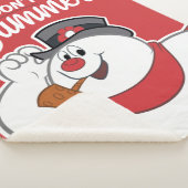 De Snowman™ bevuilen | Ik doe geen zomer Sherpa Deken (3/4)