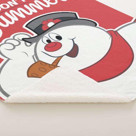 De Snowman™ bevuilen | Ik doe geen zomer Sherpa Deken (3/4)