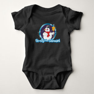 De Snowman™ bevuilen   Magisch Frosty Portret Romper