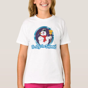 De Snowman™ bevuilen   Magisch Frosty Portret T-shirt