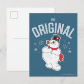 De Snowman™ bevuilen | Oorspronkelijk Feestdagenkaart (Voorkant / Achterkant)