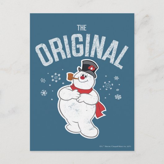 De Snowman™ bevuilen | Oorspronkelijk Feestdagenkaart (Voorkant)