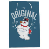 De Snowman™ bevuilen | Oorspronkelijk Medium Cadeauzakje (Voorkant)