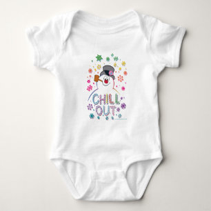 De Snowman™ bevuilen Rainboog-kleuren "Chill Out Romper