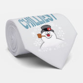 De Snowman™ bevuilen | Zuigelijk Stropdas (Opgerold)