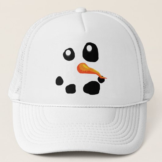 De Snowman-glimlach van Frosty Trucker Pet (Voorkant)