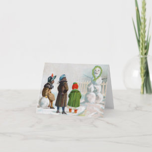 De Snowman Note Kaart