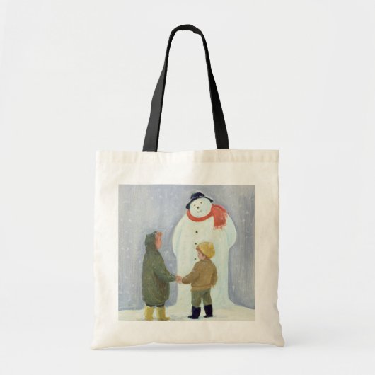 De Snowman Tote Bag (Voorkant)