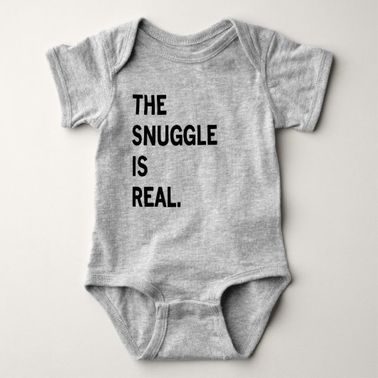 De Snuggle is een echte Baby Romper (Voorkant)
