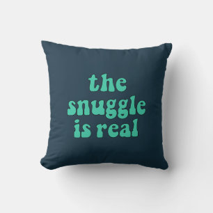 De snuggle is een grappige retro kussen