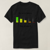 De sociale batterij t-shirt (Design voorkant)