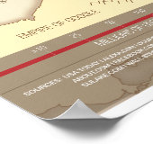 De sociale netwerkkaart 2010 poster (Hoek)