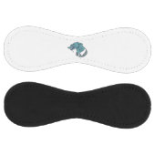 De Softball Blue Werewolf balle blanche et noire (Panneaux)