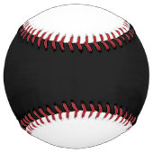 De Softball Blue Werewolf balle blanche et noire (Dos)