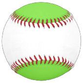 De Softball Chaux et balle blanche (Dos)