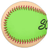 De Softball Chaux et balle molle tressée (Devant gauche)