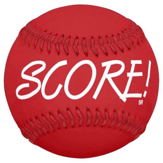 De Softball Score balle rouge (Devant)