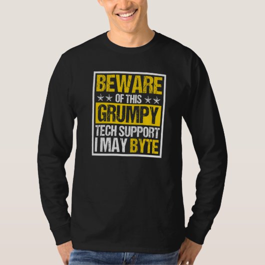 De Software van Admin Computer Desk Sysadmin Techn T-shirt (Voorkant)