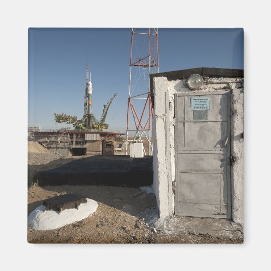 De Sojoez raket kort na aankomst 2 Magneet (Voorkant)