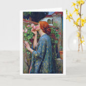 De sol van het Roos, John William Waterhouse Kaart (Gele Bloem)