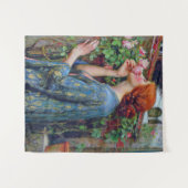 De sol van het Roos, John William Waterhouse Wandkleed (Voorkant (horizontaal))